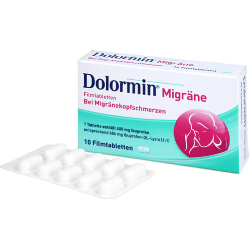 DOLORMIN Migräne Filmtabletten