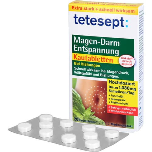 TETESEPT Magen-Darm Entspannung Kautabletten