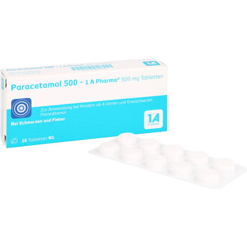 PARACETAMOL 500-1A Pharma Tabletten