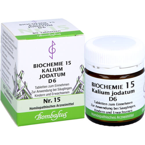 BIOCHEMIE 15 Kalium jodatum D 6 Tabletten