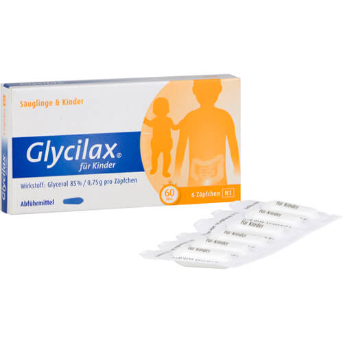 GLYCILAX Suppositorien für Kinder