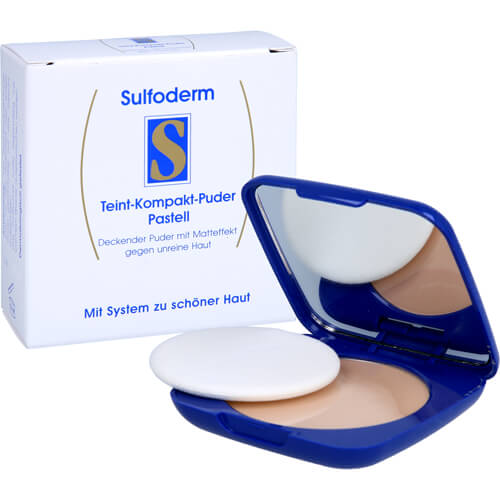 SULFODERM S Teint Kompakt Puder pastell