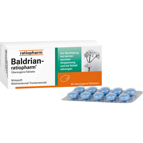 BALDRIAN-RATIOPHARM überzogene Tabletten