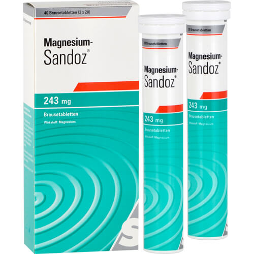 MAGNESIUM SANDOZ 243 mg Brausetabletten