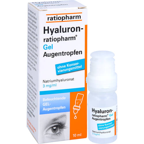 HYALURON-RATIOPHARM Gel Augentropfen