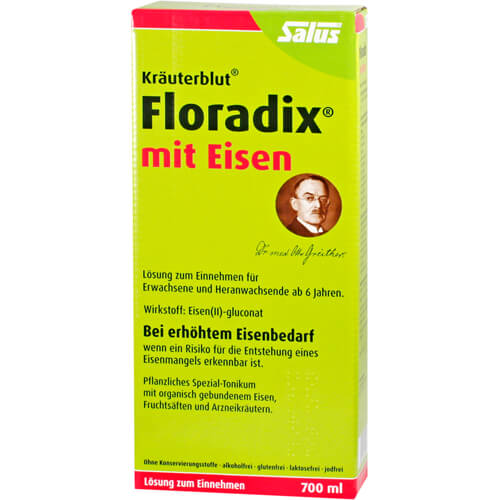 FLORADIX mit Eisen Lösung zum Einnehmen