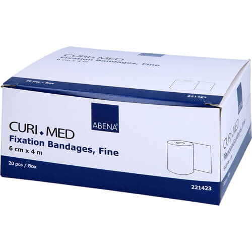 MULLBINDEN elastisch 6 cmx4 m