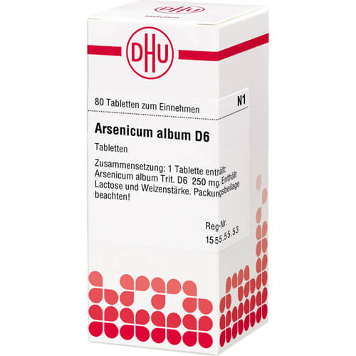 ARSENICUM ALBUM D 6 Tabletten