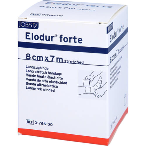 ELODUR kräftig Kompr.Binde 8 cmx7 m