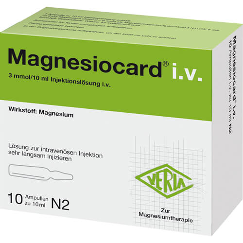 MAGNESIOCARD i.v. Injektionslösung