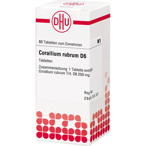 CORALLIUM RUBRUM D 6 Tabletten