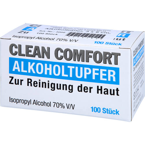 ALKOHOLTUPFER 3x6 cm steril