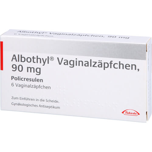 ALBOTHYL Vaginalzäpfchen 90 mg