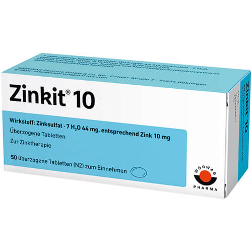 ZINKIT 10 überzogene Tabletten