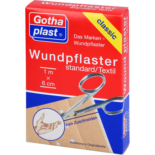 GOTHAPLAST Wundpfl.stand.6 cmx1 m geschnitten