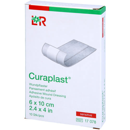 CURAPLAST Wundschnellverb.sensitiv 6x10 cm 1 m