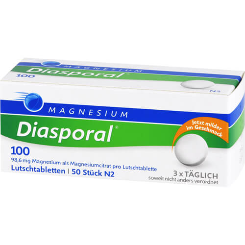MAGNESIUM DIASPORAL 100 Lutschtabletten