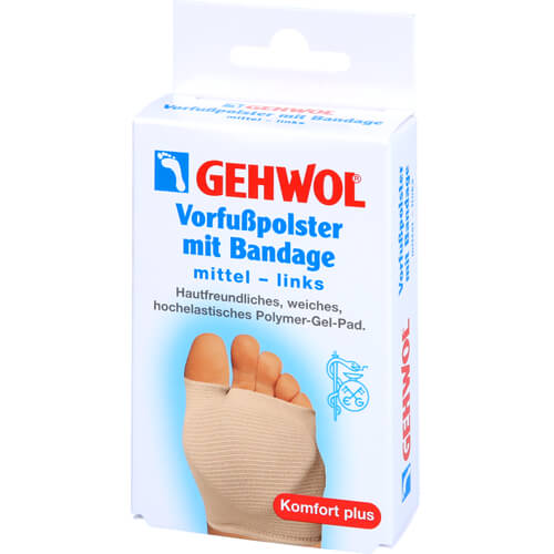 GEHWOL Vorfußpolster mit Bandage links mittel