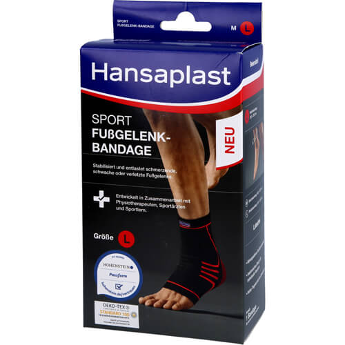 HANSAPLAST Sport Fußgelenk-Bandage Gr.L