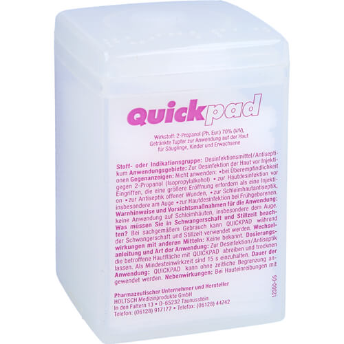 QUICKPAD Alkohol Tupfer Spender