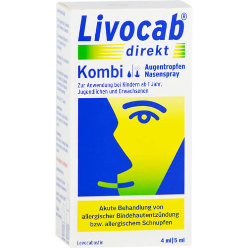 Livocab®direkt Nasenspray/Augentropfen Kombi