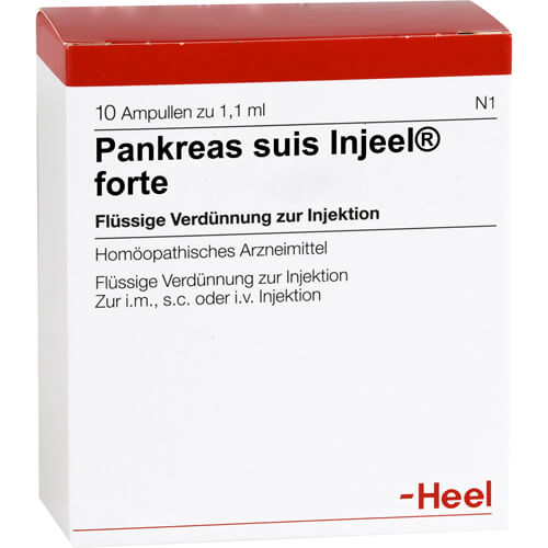 PANKREAS SUIS Injeel forte Ampullen