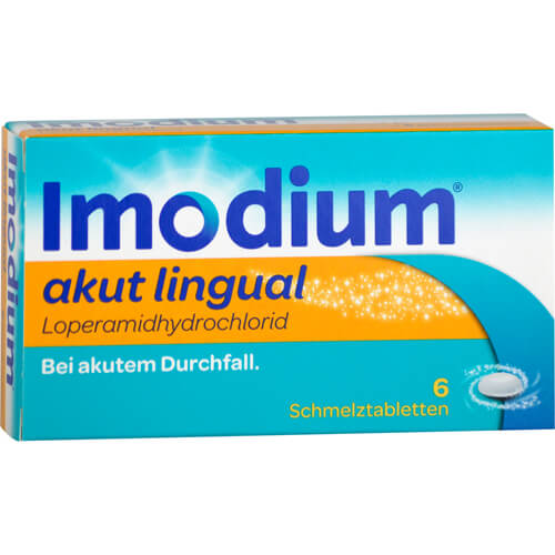 IMODIUM akut lingual Schmelztabletten