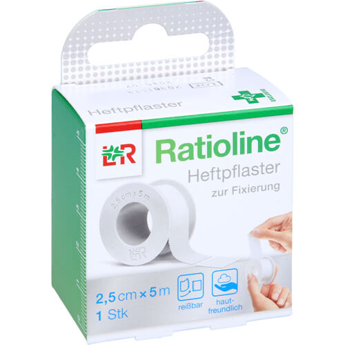 RATIOLINE acute Heftpflaster 2,5 cmx5 m