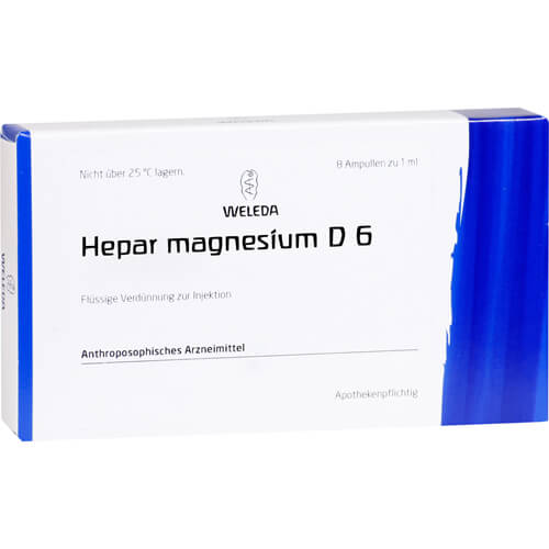 HEPAR MAGNESIUM D 6 Ampullen