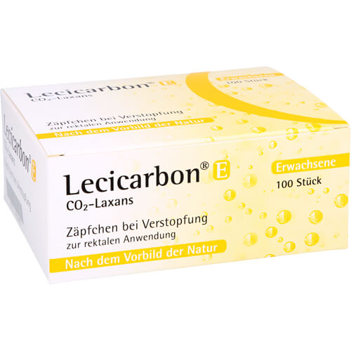 LECICARBON E CO2 Laxans Erwachsenensuppositorien