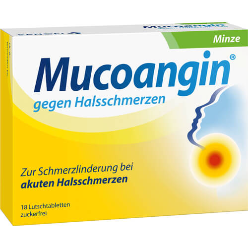 MUCOANGIN Minze 20 mg Lutschtabletten