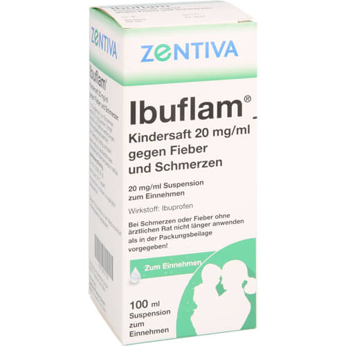 Ibuflam® Kindersaft 20 mg/ml gegen Fieber