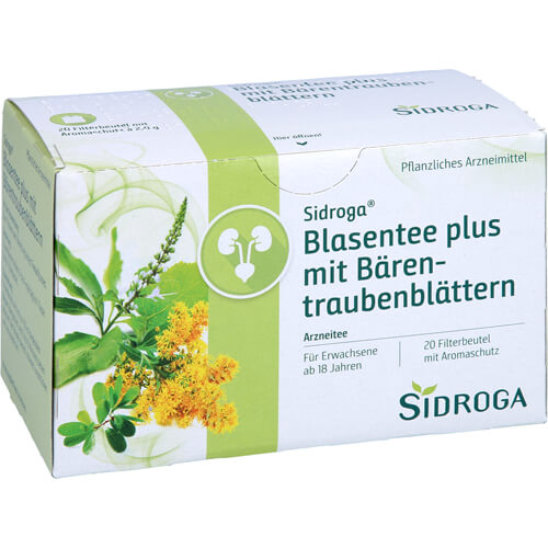 SIDROGA Blasentee plus mit Bärentraubenblättern