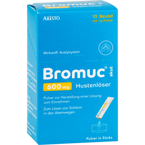 BROMUC akut 600 mg Hustenlöser Plv.z.H.e.L.z.Einn.