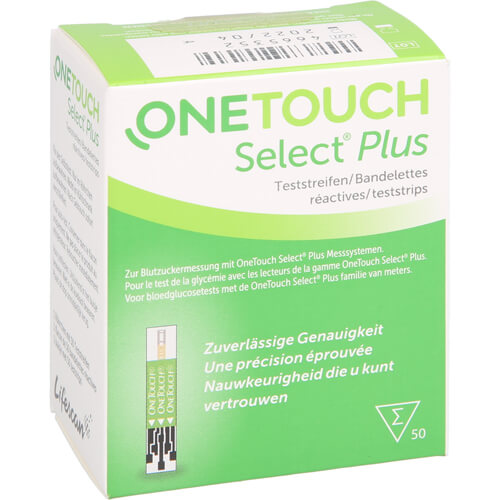 ONE TOUCH Select Plus Blutzucker Teststreifen Imp.