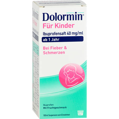 DOLORMIN für Kinder Ibuprofensaft 40 mg/ml Susp.