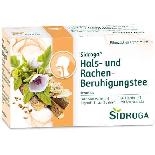 SIDROGA Hals- und Rachen-Beruhigungstee Filterbtl.