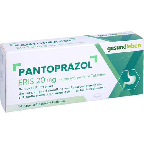 PANTOPRAZOL Eris 20 mg magensaftres.Tabletten