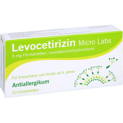 LEVOCETIRIZIN Micro Labs 5 mg Filmtabletten