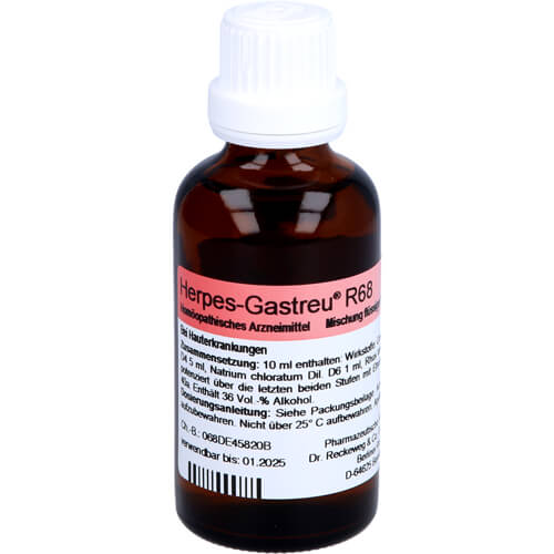 HERPES-GASTREU R68 Tropfen zum Einnehmen