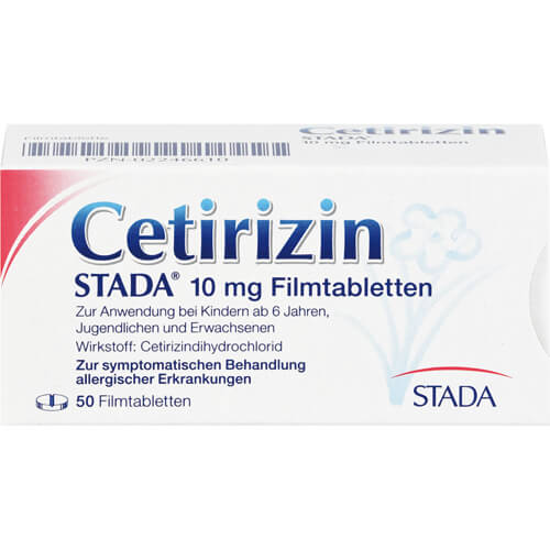 CETIRIZIN STADA 10 mg Filmtabletten